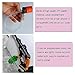 NentMent 2 Pack Cordless Pressure Washer Bottle Cap Connector Foam Cannon Adapter with Absorption Hose for Rechargeable Battery Power Washers Portable Car Washing Gun Electric Power Cleaner Sprayer