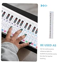 Toyvian 88 Handroll Papier De Pratique Piano Doigté Tableau Comparatif Piano Doigté Tableau De Pratique Piano Clavier Autocollant Claviers Piano Clavier Papier D’Enseignement Portable - Les Beatles, Paul McCartney, John Lennon, RIngo Starr, George Harrison Toyvian 88 Handroll Papier De Pratique Piano Doigté Tableau Comparatif Piano Doigté Tableau De Pratique Piano Clavier Autocollant Claviers Piano Clavier Papier D'Enseignement Portable – Image 2
