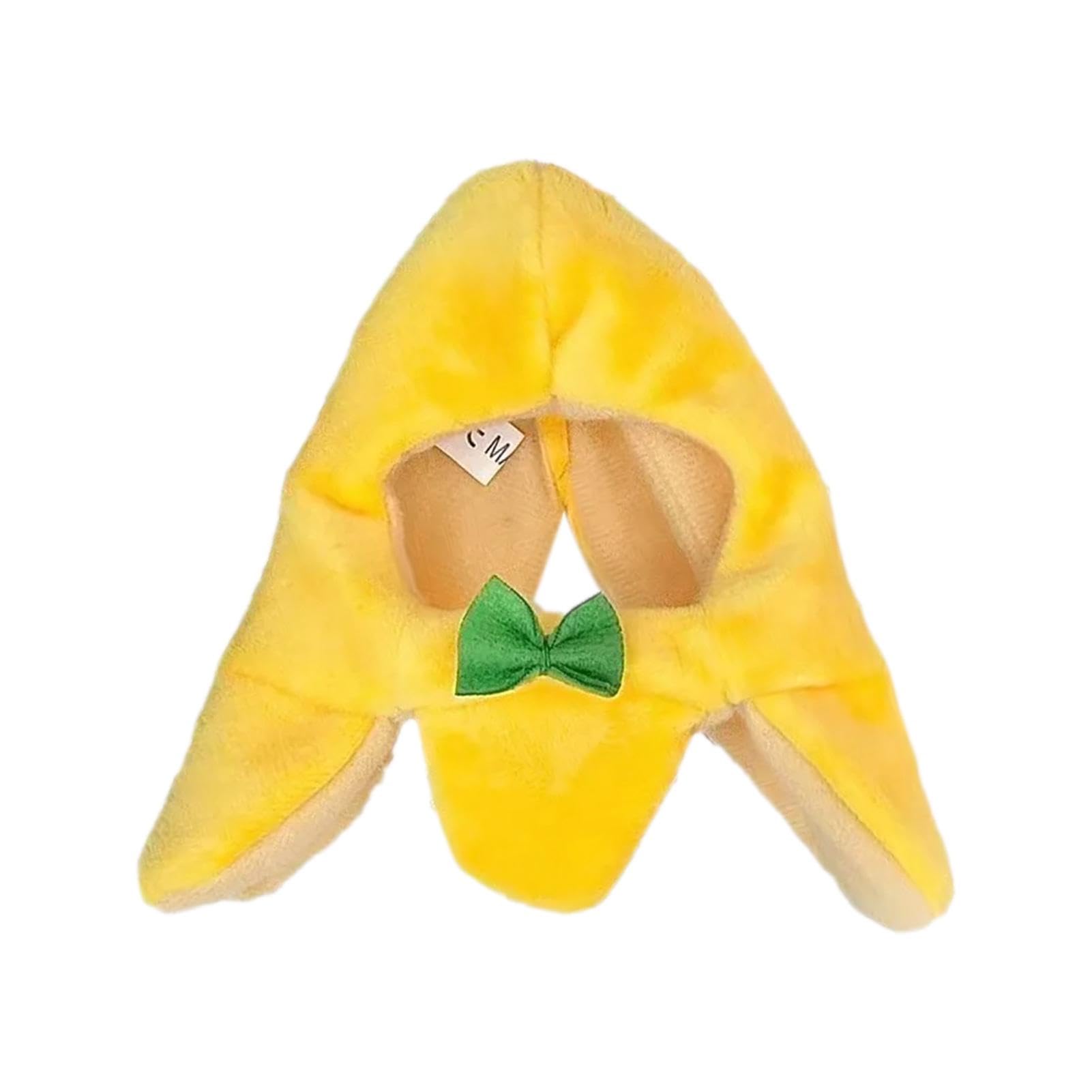 Divertido disfraz de gato de Halloween | Disfraz de plátano de gato | Lindo accesorio de cosplay de gato, divertido sombrero de plátano para perro pequeño, accesorios de disfraz para mascotas, bonito