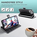 JOYSIDEA-iPhone-13-Mini-Wallet-Case-PU-Leather-Magnetic-Flip-Folio-Phone-Case-with-Credit-Card-Holder-Stand-Shockproof-Cover-for-iPhone-13-Mini-54-inch
