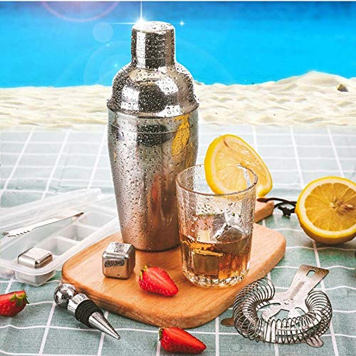 Kit Bartender 22 Piezas Coctelera y Herramientas Bar miniatura 4