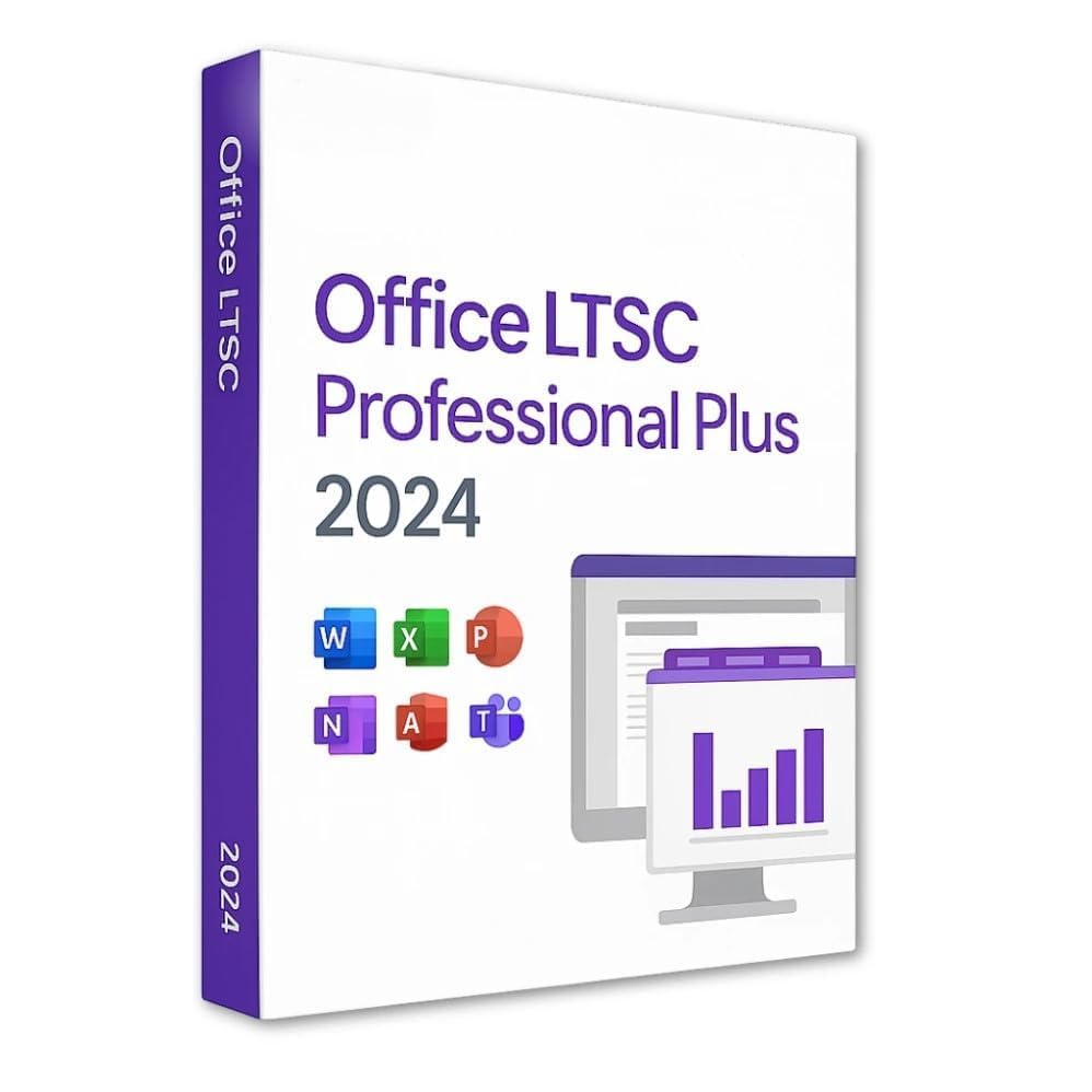 OFFICESUITE 2024 Professional Plus (para Win) Clave MS (ACTUALIZADA 2026) | Versión completa | 1 PC/Bloc de notas | 32 y 64 bits – Clave de activación en línea – Validez de por vida con envío exprés