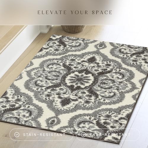 Tapete Maples Rugs Vivian Medallion 117x76 cm Gris miniatura 2