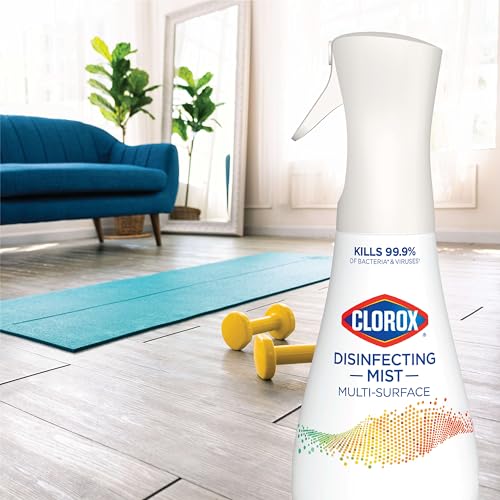 Clorox Disinfecting Mist, Lemon and Orange Blossom, 1 Spray and 1 Refill, 16 oz Each - image 9