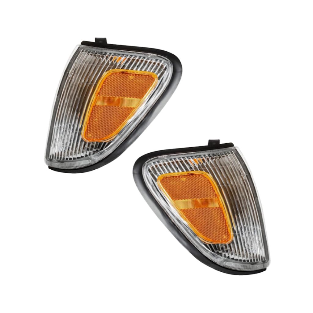 Photo 1 of For Toyota Tacoma 2/4WD Pickup 1997 1998 1999 2000 Parking/Side Marker Light Assembly Driver and Passenger Side | Pair | TO2520154 | TO2521154 | 81620-04060 | 81610-04060