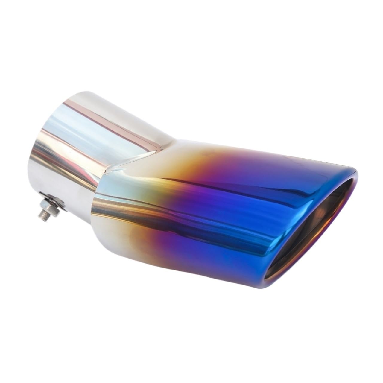 Embout échappement CRV rouillé ? Solution inox bleu décoratif