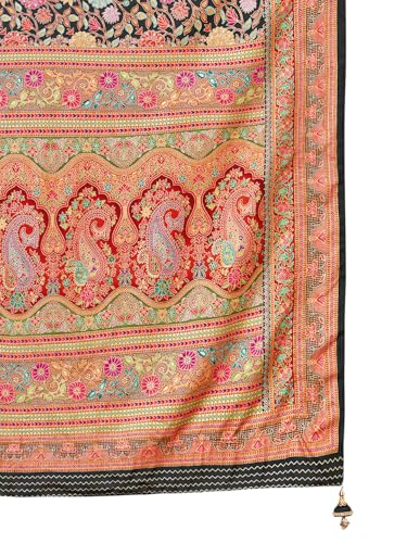 AKHILAM kanjivaram silk saree in soft silk – image 6