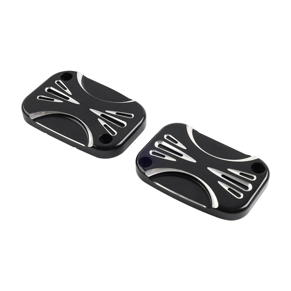 CNC Aluminum Master Cylinder Cover Cap For Harley Touring - Road King, Electra Glide