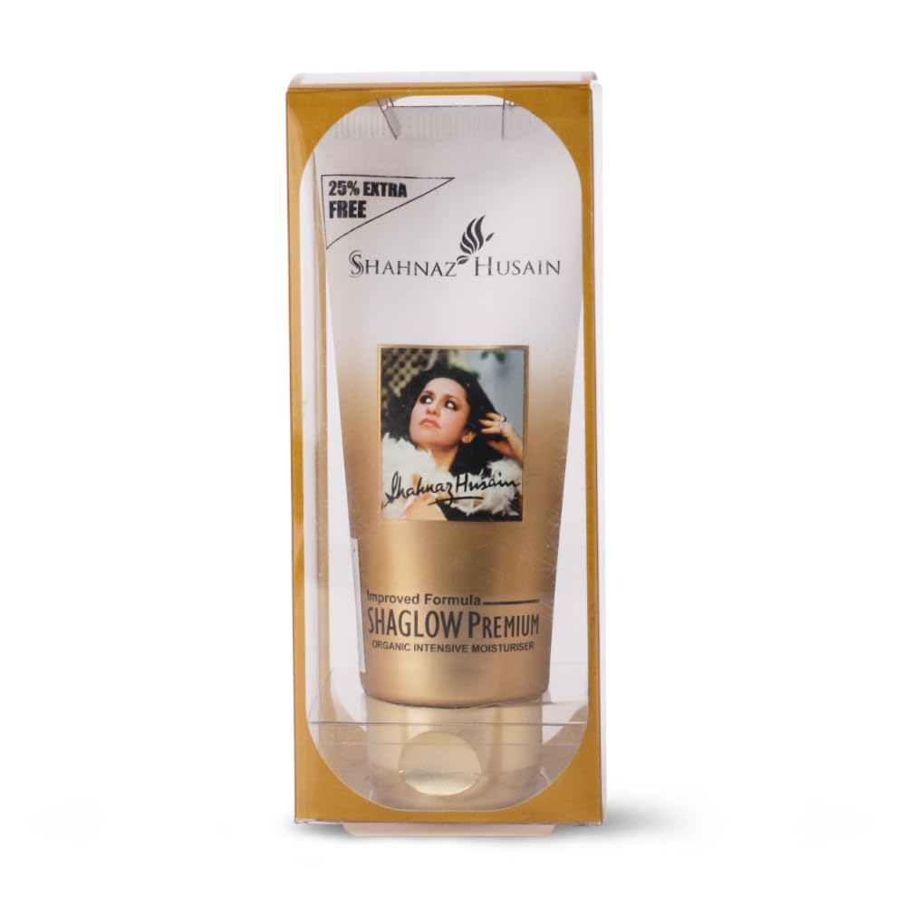 Shahnaz Husain Cream Shaglow Premium Organic Intensive Moisturiser | 40g