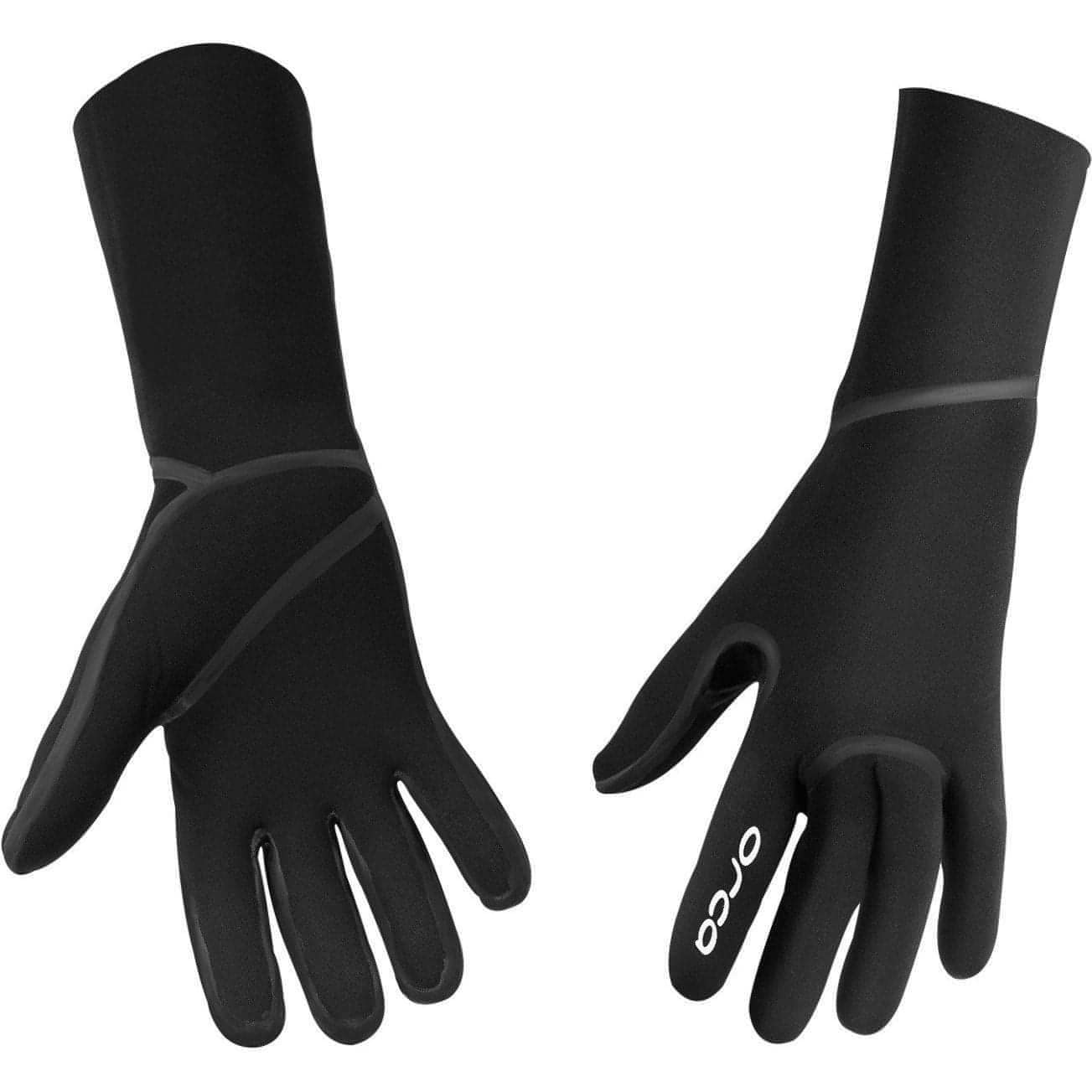 ORCA Guanti da Nuoto in acque libere 2mm - Neri - Impermeabili a Prova di Spruzzi - Unisex