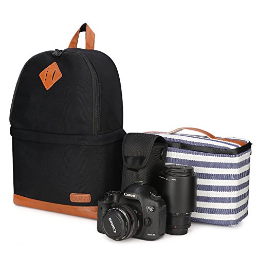 Kattee Canvas Camera Backpack 14