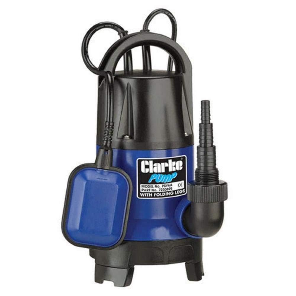 Clarke PSV6A 400W Submersible Pump With Folding Base