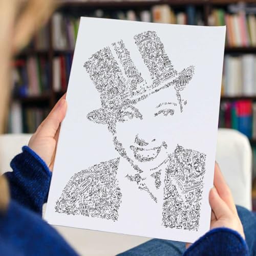 Josephine Baker Ritratto biografico | Vita e dettagli sul ballerina e cantante diva francese e americana all'interno della stampa | regalo illustrata charleston pantheon (A4-21x30cm)