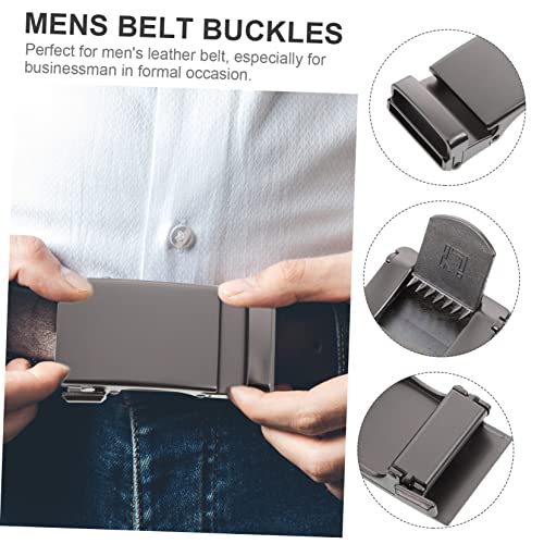 GALPADA Men's Automatic Belt Buckle Durable Alloy Ratchet Buckle for Business and Formal Occasions Stylish3