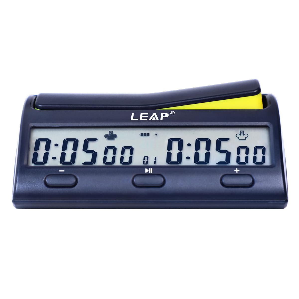 Pendule d’Échecs Leap KK9909 – Homologuée Fide – Modes Blitz/Rapide/Classique, Incrément & Délai, Grand Écran LCD, Idéale Clubs, Écoles et Tournois