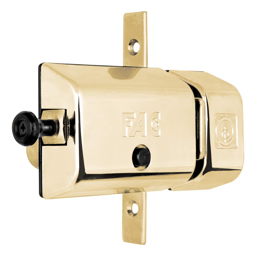 Cerrojo FAC 446RP/80 UVE MAGNET Acabado dorado