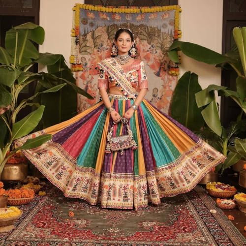 New Lehenga Chaniya Choli for Women Ready to wear Navratri Wedding Partywear Lehenga choli for women-vru43