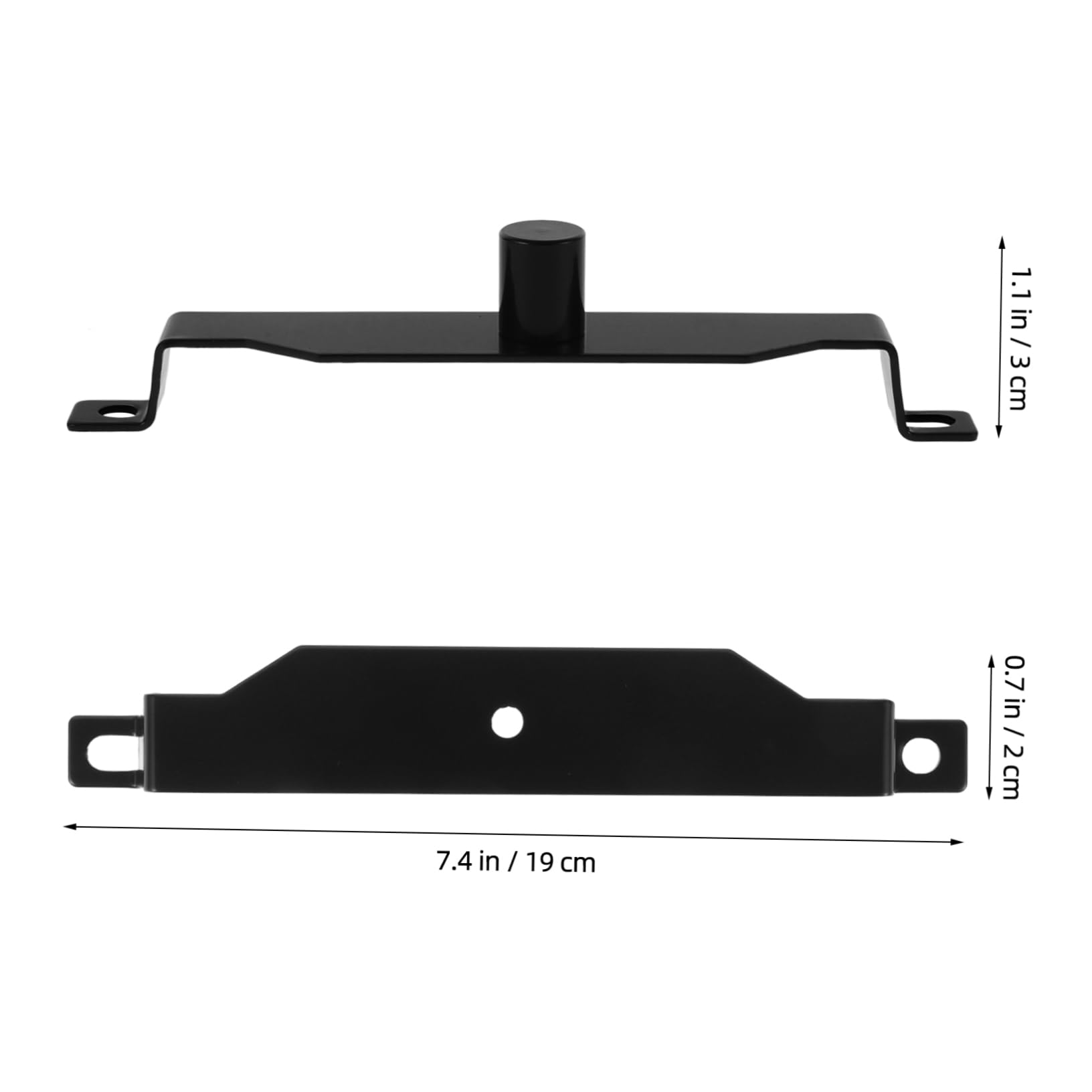 Anneome Motorcycle Seat Holder Vibration-reducing Balance Bar Bracket Mount Simple Installation Premium Quality