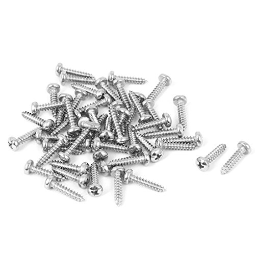 Tornillos Autorroscantes de Acero Inoxidable 2.9x13 mm 50 pzas