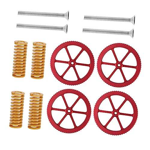 Mobestech Leveling Kit for Printer Printer Accessories Hand Leveling Nuts Screws Made of Materials by