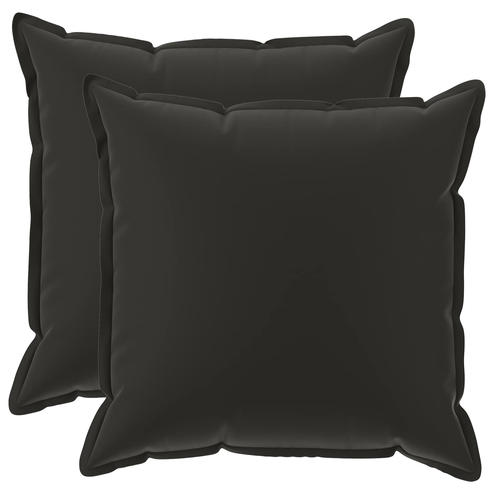 vidaXL Cushion Cover 2 pcs HOUTEN Multicolour 65 x 65 cm Polyester