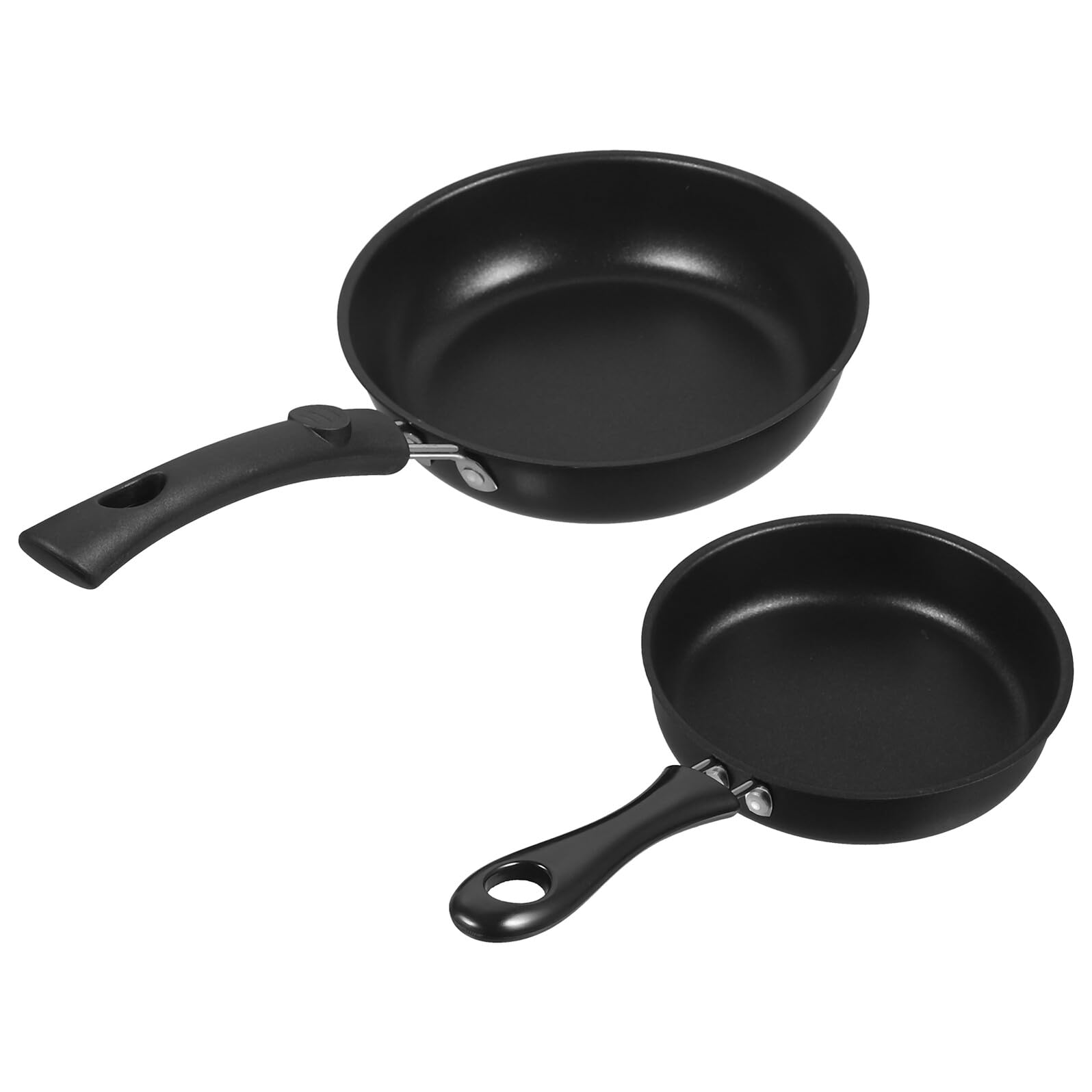 Poêle à œufs mini antiadhésive fini les œufs qui collent avec ce fer lot de 2