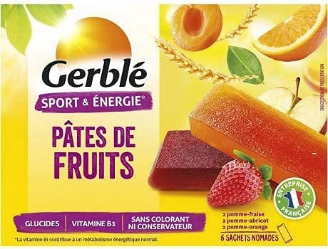 Pasta de frutas (6 unidades, 162 g, tambaleante, 2 unidades)