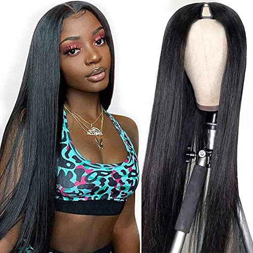 Asteria Hair V Part Wigs Straight Human Hair Half Thin Part Wig No Leave Out Wig Human Hair Wigs For Black Women Upgrade