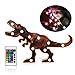 Price comparison product image Dinosaur Light Marquee Signs Lamp 16 Colores que cambian con Control remoto Luces nocturnas Regalos de cumpleaños decorativos para niños Fiesta de juguetes para niños Hogar Dormitorio Sala