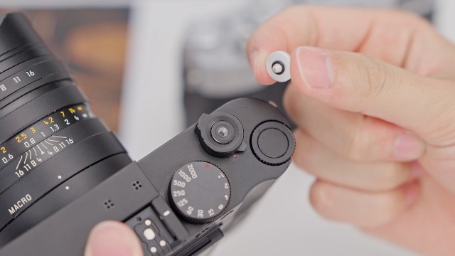 Amazon | JJC シャッターボタン レリーズボタン 純銅製 ライカ 100周年
