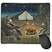 Produktbild Madi Mausunterlage Camping-Bären, die Feuer braten Kundengebundenes Rechteck-rutschfeste Gummimousepad Spiel-Laptop-Mausunterlage
