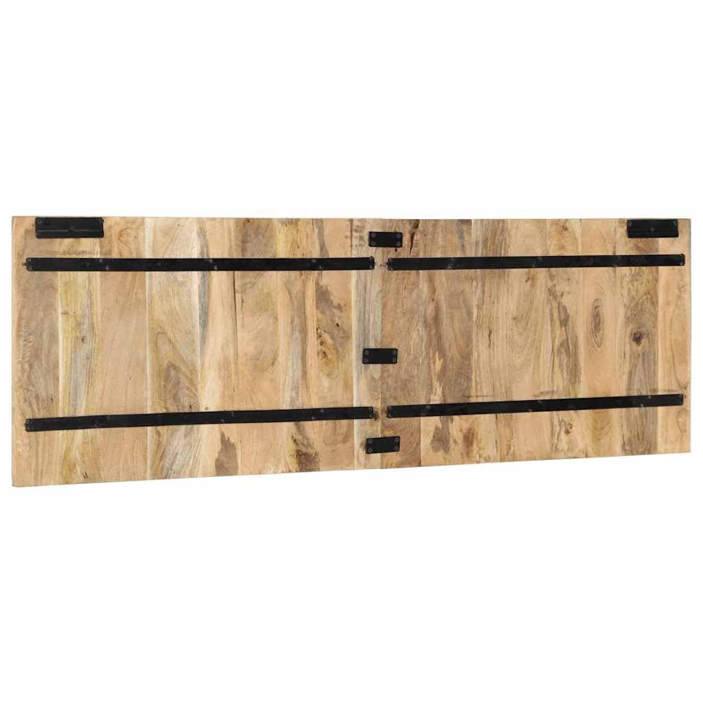 vidaXL Cabecero de Cama 160 cm Madera Maciza de Mango Rugoso
