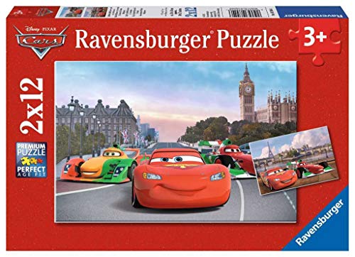 Ravensburger Cars - Puzzle, Pack de 2 x 12 Piezas 07554 6