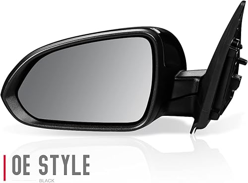 Miniatura 2 de DNA Motoring OEM-MR-KI1320218 - Espejo retrovisor de puerta lateral del conductor con ajuste eléctrico calefactable compatible con Rio 2018-2020