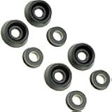 Rear for Honda ccord,CRX,Civic del Sol 1975 1976 1977-2002 for Chrysler Sebring 1995-2000 Replacement 43315671631, 43315600003P, 43321SA3681 Drum Brake Wheel Cylinder Kit 2PCS