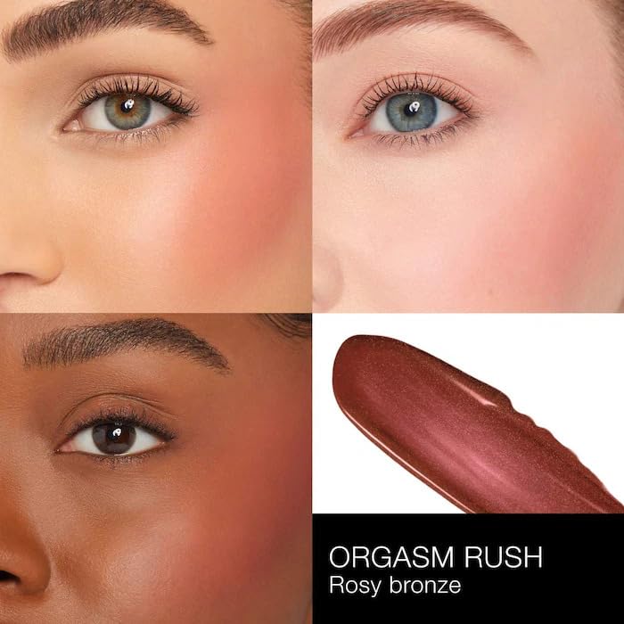 Afterglow Liquid Blush - Orgasm Rush by NARS for Women - 0.23 oz Blush, Peach Pink, 6.56 g (Pack of 1) - Image 3