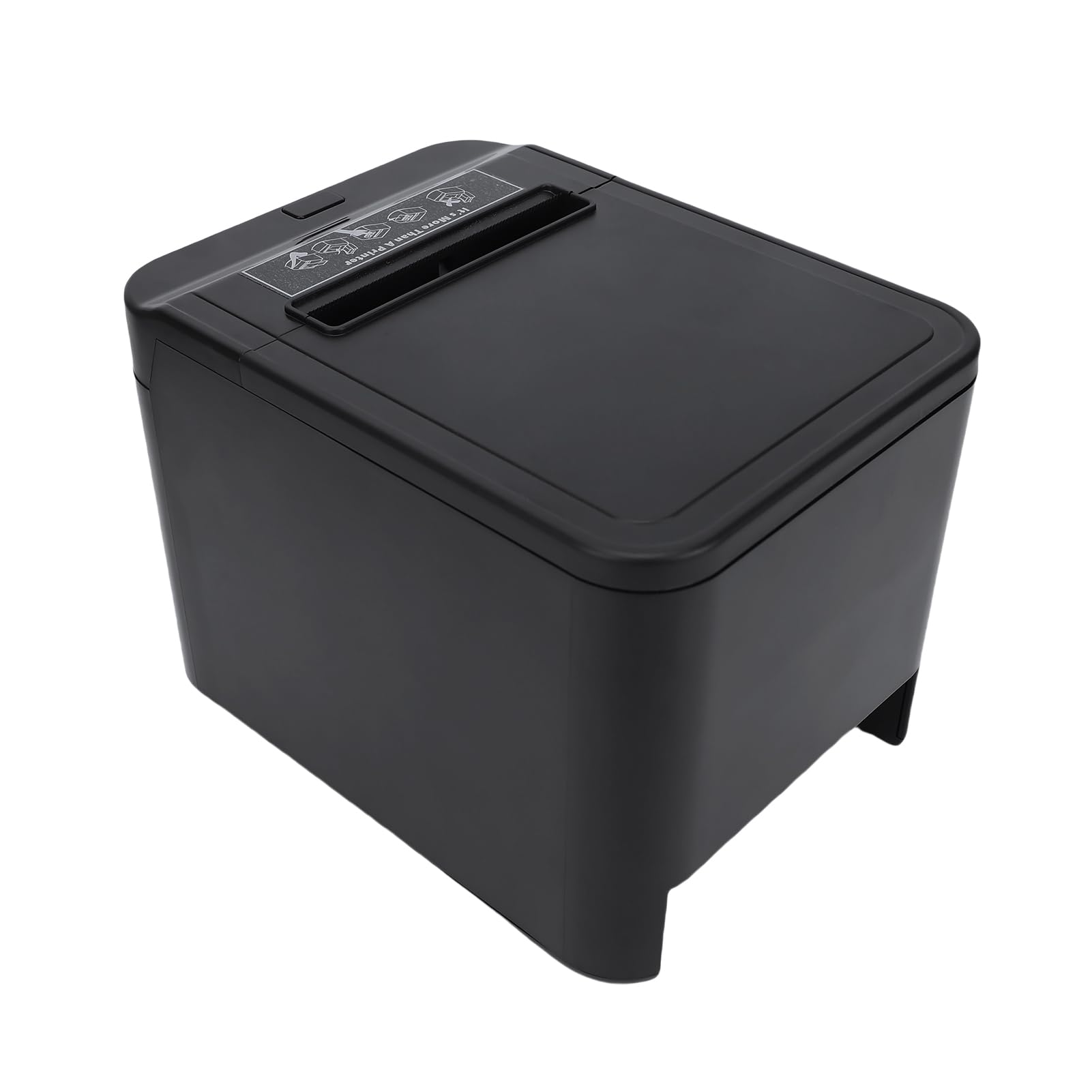 Dwukolorowa Termiczna Drukarka pokwitowań 80 Mm dla Restauracji w Supermarketach Szerokość Druku 72 Mm Port USB + LAN Connect System (Wtyczka UE)