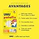 UHU patafix weiß 80 Gummi