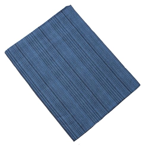 Image of THARUNSHA ELITE 100% Natural Pure Cotton All Weather Blanket /Solapur Bedsheet /Top Sheet /AC Comforter Elegant Design- Single Size 60 inches x 90 inches Set of 1 (Blue)