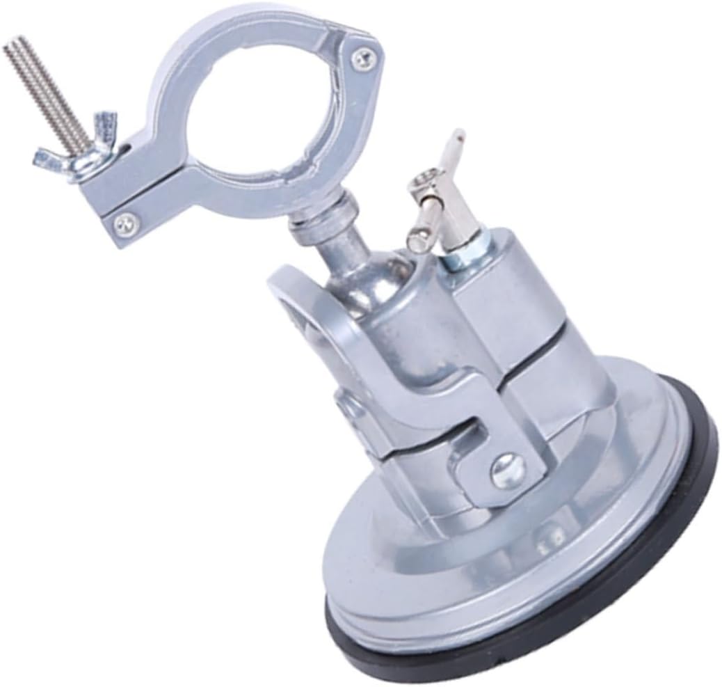 LIFKOME 360° Aluminum Alloy Sucker Swivel Stand Rotating Base for Universal Drill