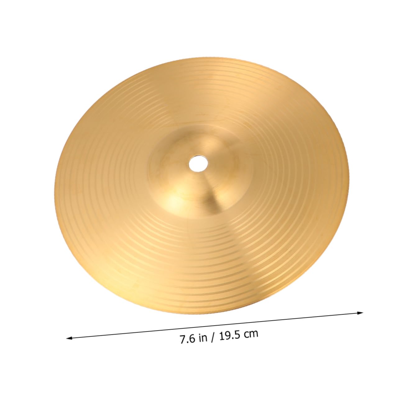 GOOHOCHY Crash Ride Cymbal Brass Hi-hat Cymbals Perfect for Percussion Instruments