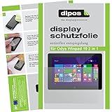 dipos I 2X Schutzfolie matt kompatibel mit Odys WinPad 10 2in1 Folie Bildschirmschutzfolie