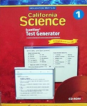 Audio CD Houghton Mifflin Science California: Examview Test Gen Cd Lv 1 Book