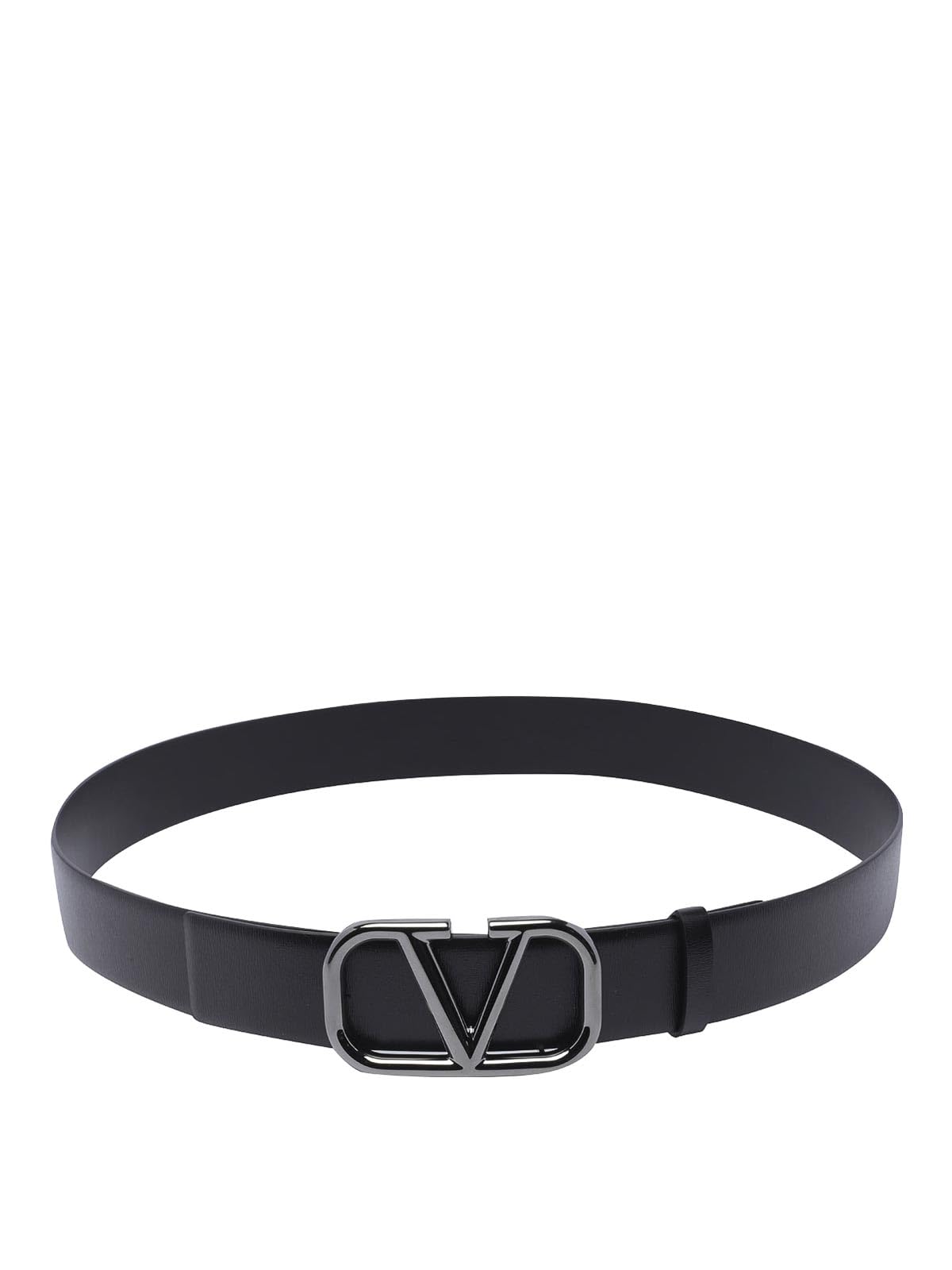 ValentinoGARAVANI VLOGO SIGNATURE CALFSKIN BELT