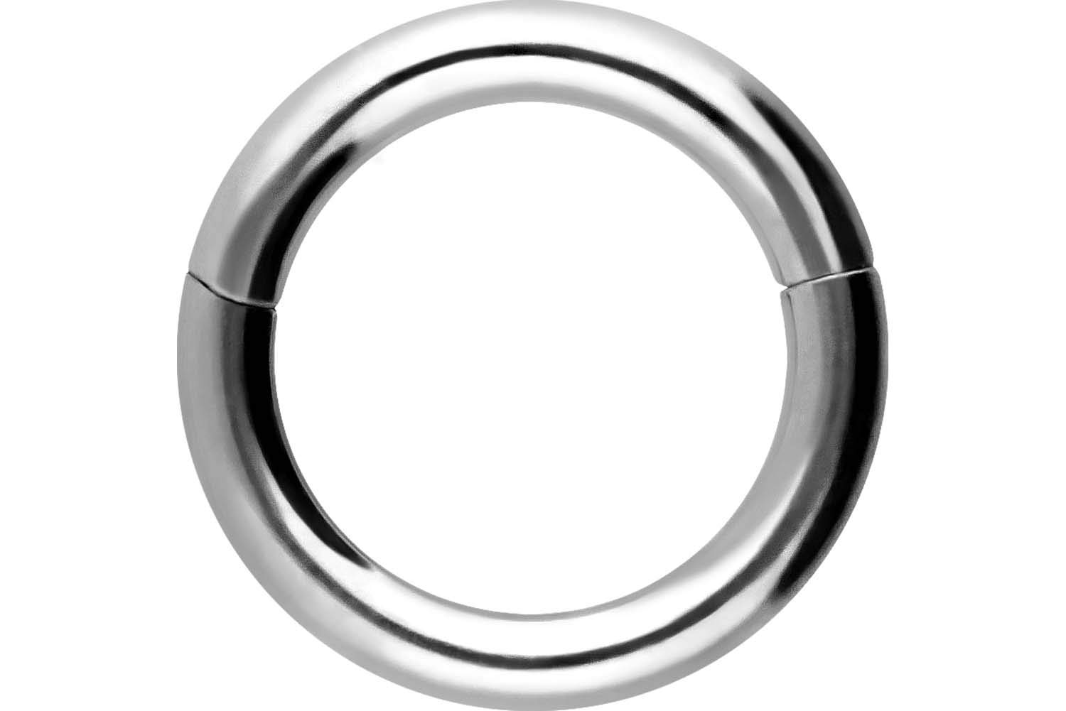 PIERCINGLINE Anillo segmento Clicker de acero quirúrgico – Piercing en oro, plata, rosa, negro o azul – para nariz, tabique, oreja, hélice o tragus — view 114