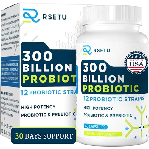 Probiotics-for-Women-Men-300-Billion-CFU-Probiotic-High-Potency-12-Strains-Organic-Probiotics-with-Prebiotics-Daily-Probiotic-Supplement-for-Digestive-Gut-Immune-and-Bloating-Health-60-Capsules