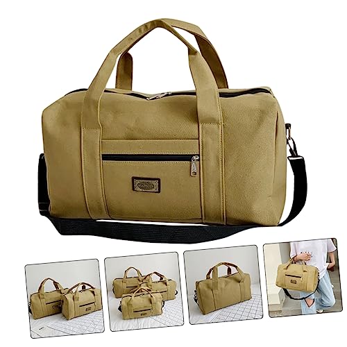 Large Capacity Travel Bag Waterproof Canvas Gym Bag for Men Multifunctional Luggage Tote for Sports Fitness and Outdoor Activities4
