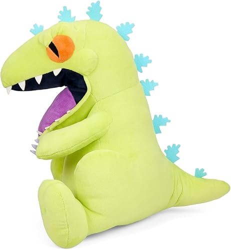 Miniatura 5 de Kidrobot Rugrats Reptar HugMe Shake Action - Peluche vibratorio (16 pulgadas)