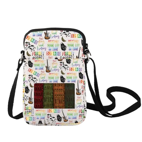 LEVLO Roger Musical Crossbody Bag Roger & Mimi Fans Gift Mimi Drama Shoulder Bag Musical Theatre Merch