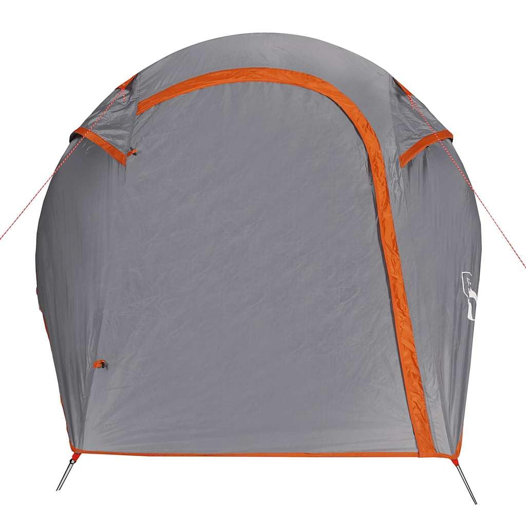 Genérico Tienda de campaña túnel 2 Personas Impermeable Gris y Naranja,Deportes,Actividades al Aire Libre,Camping y Senderismo,Tiendas de campaña-94606